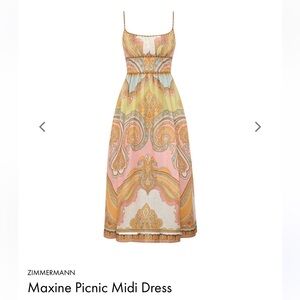 ISO !! Zimmermann Maxine Picnic Dress 0